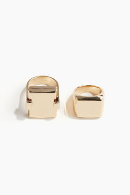 2-pack signet rings