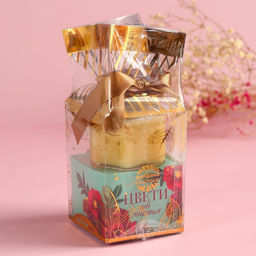 Подарочный набор Цвети от счастья: крем-мёд с хлопком 120 г, чай чёрный с апельсином и шоколадом 50 г - Фабрика счастья фото 10