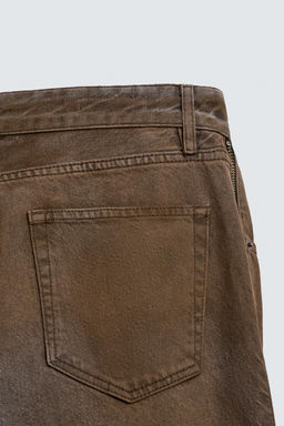 FLARE FIT JEANS WITH ZIPS - Zara фото 11