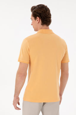 Erkek Slim Fit Polo Yaka Turuncu Basic Ti__rt Sepette S_rpriz _ndirim - U.s. polo assn фото 5