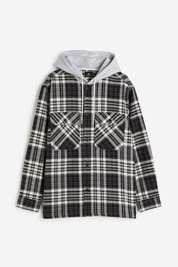 Sobrecamisa con capucha Relaxed Fit