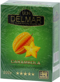 Sun Delmar. Зеленый. Карамбола 100 гр. карт.упаковка