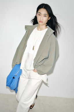 COATED HOODED JACKET - Zara фото 15