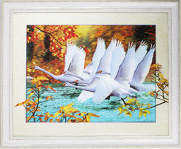 Картина 5D 40х50 035 Дорога на юг / CH752 White/