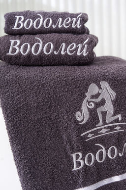 14418/10 Знаки зодиака полотенце махровое плотность 350гр