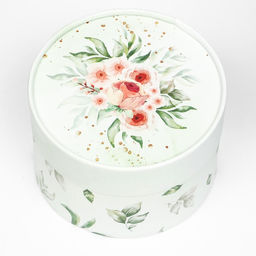 Набор шляпных коробок 3 в 1 With love, завальцованная, 16 х 10, 14 х 9, 13 х 8,5 см - UPAK LAND фото 5