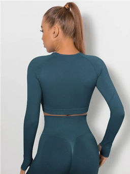 Рашгард женский Кроп-топ