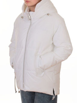 2387 WHITE Куртка зимняя женская (150 гр. холлофайбер)