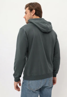 Худи мужское GREG G172-OZ02-2020 (т.изумруд)