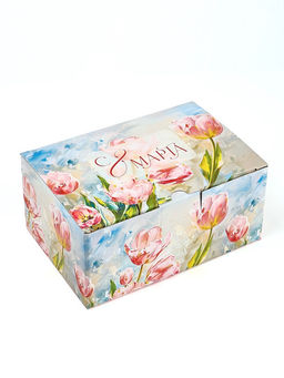 Подарочная коробка, упаковка, С 8 марта, 22?15?10 см