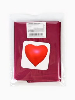 Воздушный шар фольгированный 18" «Сердце», набор 5 шт.