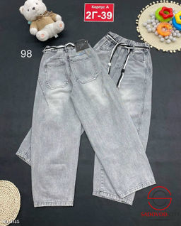 джинсы для девочки на резинке - Bruno фото 4