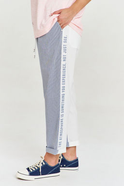 Брюки AVE RARA 4150 бело-синий