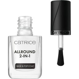 Базовое и топовое покрытие 2в1 Allround 2-in-1 Base & Top Coat - Catrice фото 2
