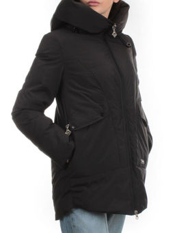 290 BLACK Куртка зимняя женская (150 гр. холлофайбер)