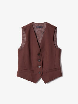 EMKA / Жилет приталенного кроя  фото 5