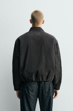 CROPPED FIT JACKET WITH METAL TOGGLES - Zara фото 3