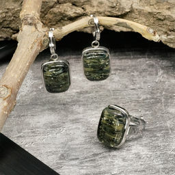 Серьги из муранского стекла DRYAD LS3234