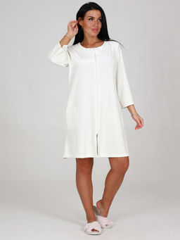 Светлана ХАЛАТ ЖЕНСКИЙ (Молочный) - А-дина фото 2