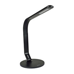 TLD-555 Black/LED/500Lm/5500K/Dimmer/USB Светильник настольный, 8W. Сенсорный выключатель. Черный. ТМ Uniel - Volpe фото 9