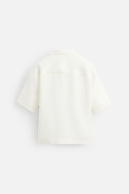 100% LINEN TIE SHIRT - Zara фото 7