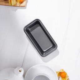 Форма для выпечки Доляна «Жаклин», 15.5×8.5 см, антипригарное покрытие, чёрная