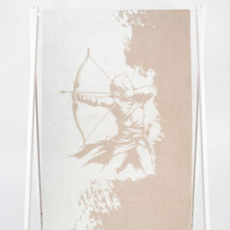 Полотенце махровое 6с102.511ж2 Лучник(лен3) 67х150см