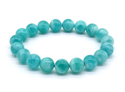 Браслет из Амазонита шарик 11мм, 28г