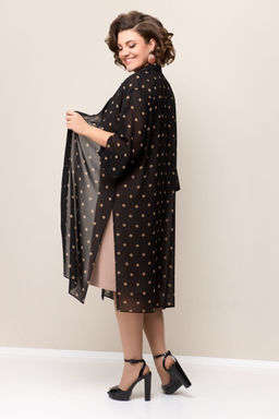 Костюм VOLNA 1326 черно-бежевый  фото 6