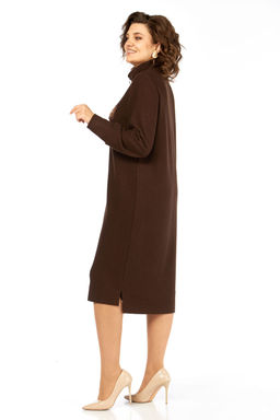 Платье Элль стиль 2440 шоколад  фото 7