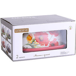 26359 Маслёнка с крышкой Маки LR (х24) - Mayer&boch фото 3