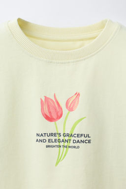 CAMISETA ESTAMPADO FLORES / Lima - Zara фото 3