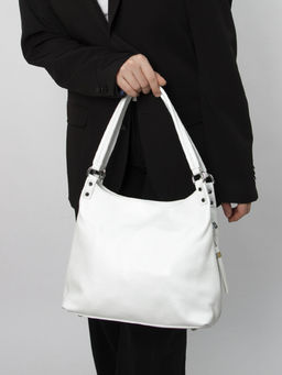 LACCOMA сумка C0850H-белый натуральная кожа хлопок