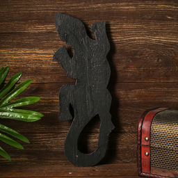 Панно настенное дерево Геккон коричневый с гекконом 1х11х30 см - Simaland фото 5