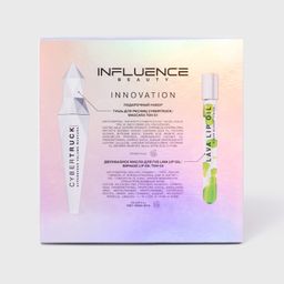 Influence Beauty Подарочный набор (тушь Cybertruck двухфазное масло для губ Lava lip oil тон 4) 2022  фото 3