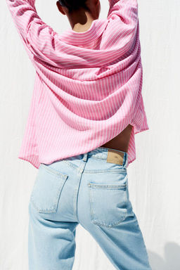 Z1975 HIGH-WAIST MOM FIT JEANS - Zara фото 5