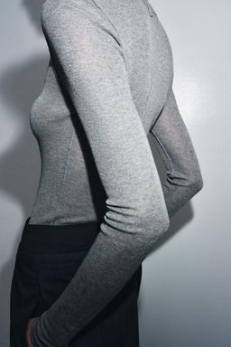 EXTRA FINE KNIT TOP - Zara фото 3