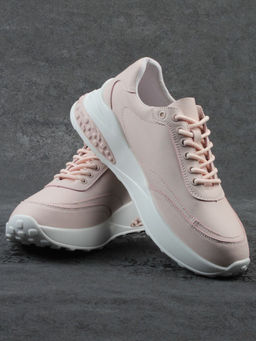 03-YH262-2 PINK Кроссовки женские (натуральная кожа) - Фабричный китай фото 14