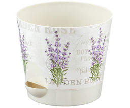 Кашпо НИКА ДЕКО D180 мм 2,7 л с прикорневым поливом арт.М3078 - Полимербыт фото 2