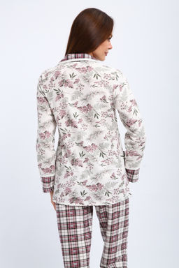 Пижама женская из футера Салли укроп
