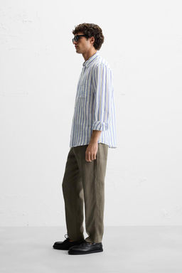 LINEN TROUSERS - Zara фото 39