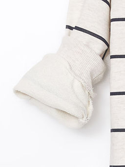 Bisiklet Yaka Bask?l? Erkek ?ocuk Sweatshirt ve E?ofman Alt 2li