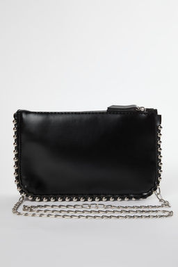 Siyah Z?mbal? Capraz Ask?l? Kad?n Cuzdan Canta 
TWOAW25OC00005 - Trendyolmilla фото 3