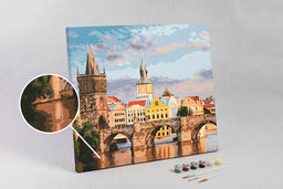 ФРЕЯ PNB/R1 №83 Набор для раскрашивания по номерам 40 х 50 см Карлов мост  фото 6