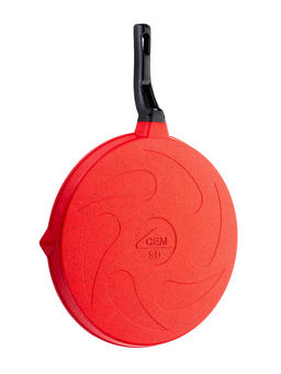 Сковорода 36 см с АПП, цвет: красный, арт. TCDSD30203619