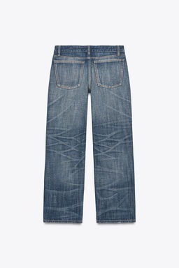 TRF STRAIGHT CROP MID-WAIST JEANS - Zara фото 21