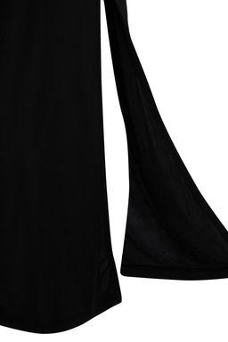 TRENDYOLMILLA Siyah Maxi Yuksek Bel Esnek Orme Etek TWOSS23ET00372  фото 7
