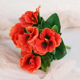 Цена за 12 шт. Цветок искусственный / W01316-16 /уп 12/300/600/ ВЫПИСЫВАТЬ по 12 штук - Галеонтрейд фото 9