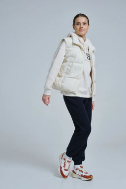Пуховый жилет Белый - Anta sport фото 4