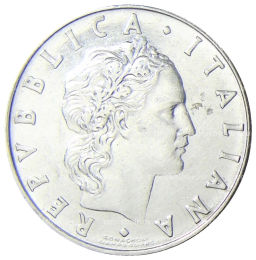 50 лир 1971 года Италия